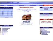 Tablet Screenshot of baufi100.com
